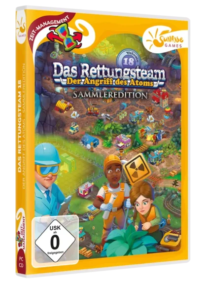 Abbildung der Verpackung zur bildhaften Darstellung des Spielinhaltes