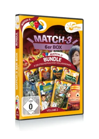 Match 3 6-er Box Vol. 2