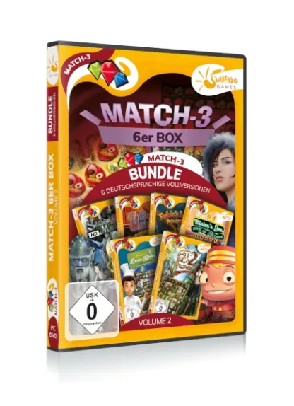 Match 3 6-er Box Vol. 2