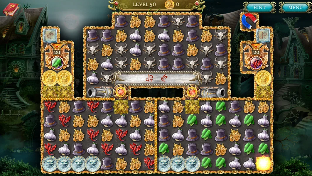 Darstellung des Spielinhaltes Ausschnitt