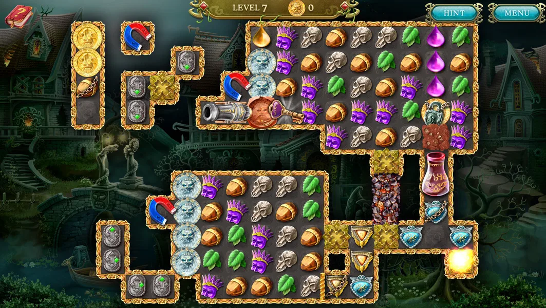 Darstellung des Spielinhaltes Ausschnitt