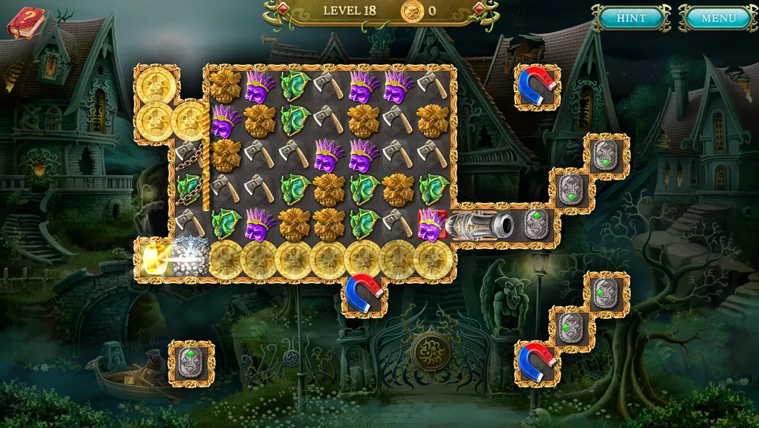 Darstellung des Spielinhaltes Ausschnitt