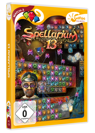 Spellarium 13 &ndash; Match-3-Spiel f&uuml;r PC, CD-Version mit kosmischem Abenteuer bei sunrise-games.de